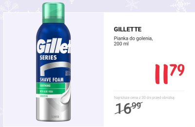 Pianka do golenia promocja w Rossmann