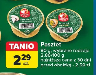 Pasztet z pieczarkami Profi wielkopolski promocja w Carrefour