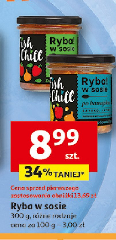 Ryba w sosie po włosku Fish & chill promocja