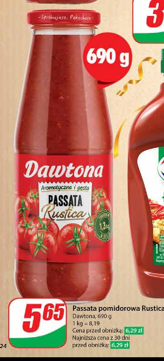 Passata rustica Dawtona promocja