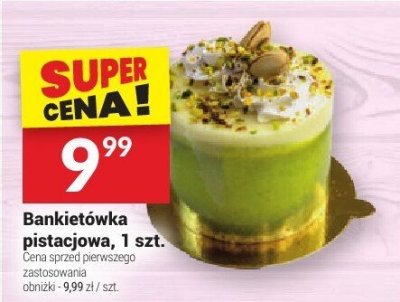Bankietówka pistacjowa promocja w Twój Market