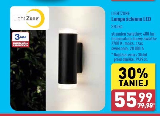 Lampa 艣cienna led promocja
