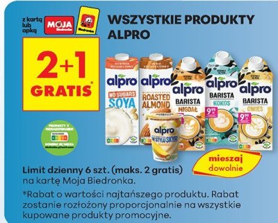 Produkt roślinny wszystkie rodzaje promocja w Biedronka