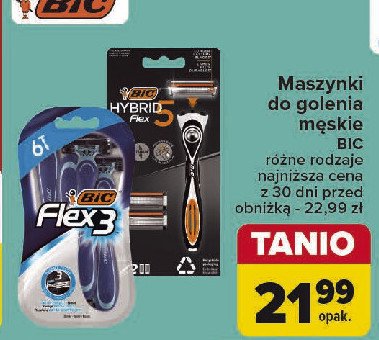 Maszynka do golenia Bic flex 3 promocja