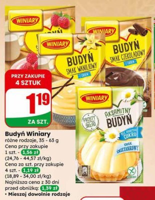 Budyń Winiary promocja w Dino
