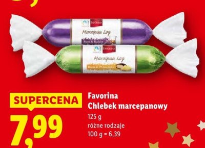 Chlebek marcepanowy różne rodzaje promocja w Lidl