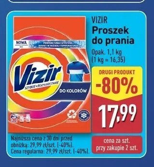 Proszek Vizir do prania kolor贸w promocja