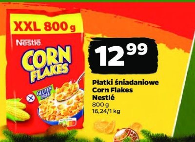 Płatki śniadaniowe Nestle corn flakes Corn flakes (nestle) promocja