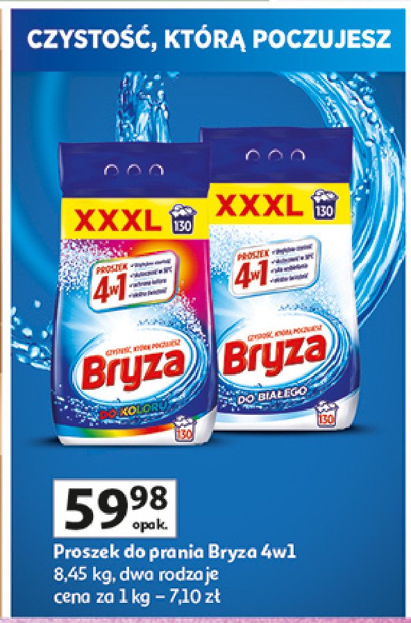 Proszek do prania do białego 4w1 promocja w Auchan