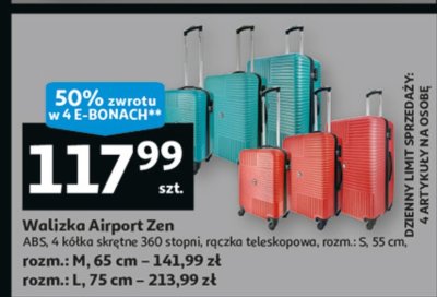 Walizka Airport Zen promocja w Auchan