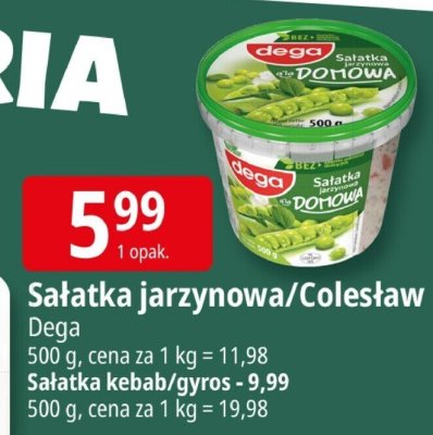 Sa艂atka jarzynowa promocja w Leclerc
