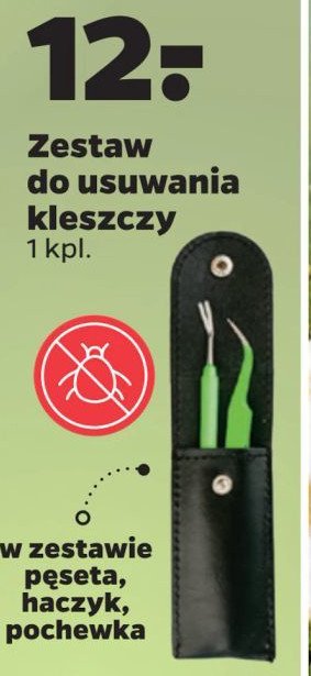 Zestaw do usuwania kleszczy promocja