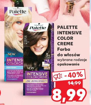 Farba do w艂os贸w superplatynowy blond ci12 Palette intensive color creme promocja