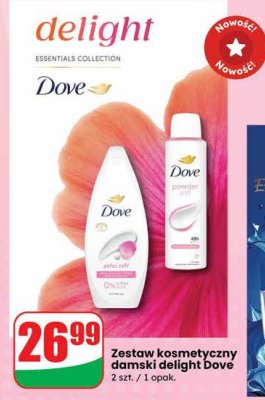 Zestaw kosmetyczny damski delight Dove promocja w Dino
