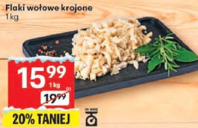 Flaki wołowe krojone promocja w Delikatesy Centrum