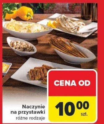 Naczynie na przystawki promocja w Carrefour