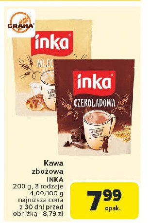 Kawa Inka czekoladowa promocja