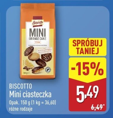 Mini ciasteczka  promocja w Aldi