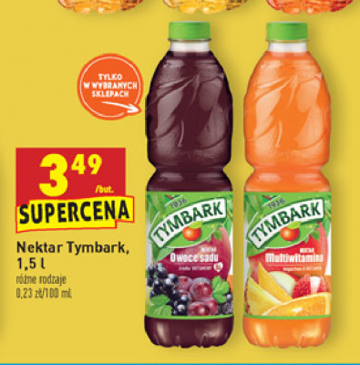 Nektar multiwitamina Tymbark 1936 promocja