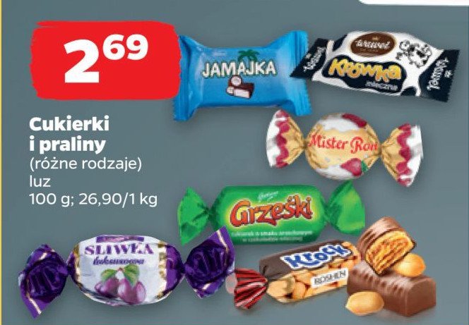 Cukierki krock Roshen promocja