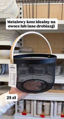 Kosz metalowy pepco HOME promocja w Pepco