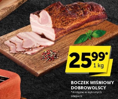 Boczek wiśniowy Dobrowolscy promocja w Groszek