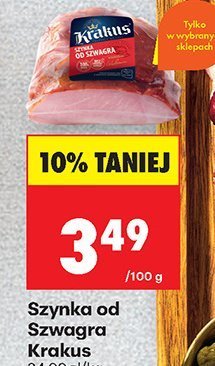 Szynka od Szwagra promocja w Biedronka