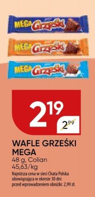 Wafle grzeski mega Goplana promocja w Chata Polska