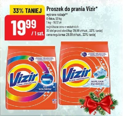 Proszek do prania Vizir promocja w POLOmarket