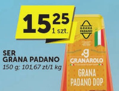 Ser Grana Padano DOP Granarolo promocja w ABC