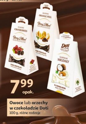 Migda艂y w bia艂ej czekoladzie z kokosem Doti promocja