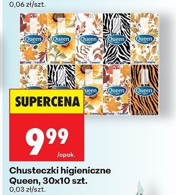 Chusteczki higieniczne promocja w Biedronka