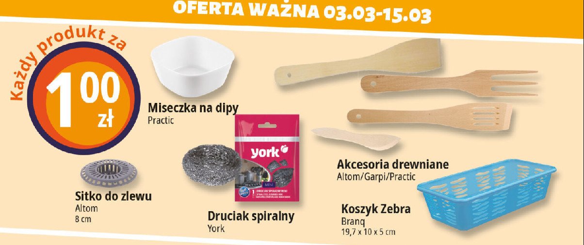 Łopatka drewniana Practic promocja