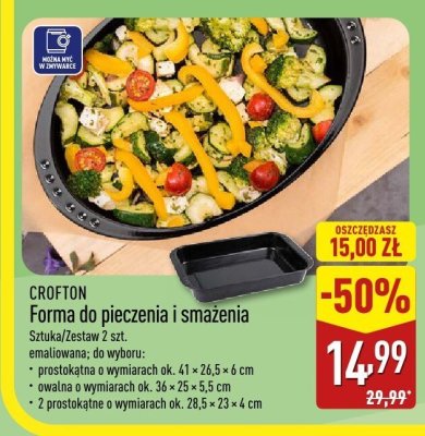 Forma do pieczenia i smażenia CROFTON promocja w Aldi