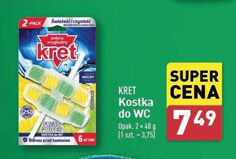 Zawieszka citrus fresh Kret fresh power promocja w Aldi