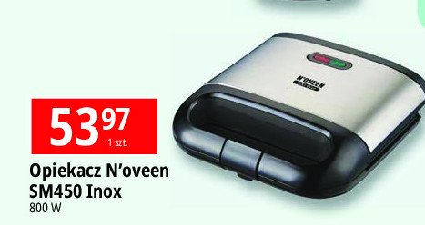 Opiekacz sm450 inox N'oveen promocja