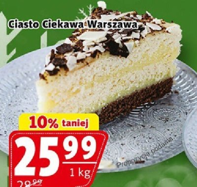 Ciasto Ciekawa Warszawa Cukiernia ŁASUCH promocja w Prim Market