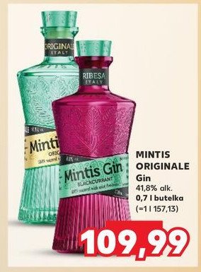 Gin Mintis gin originale promocja