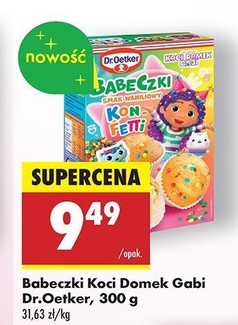 Babeczki waniliowe konfetti Dr. oetker babeczki promocja