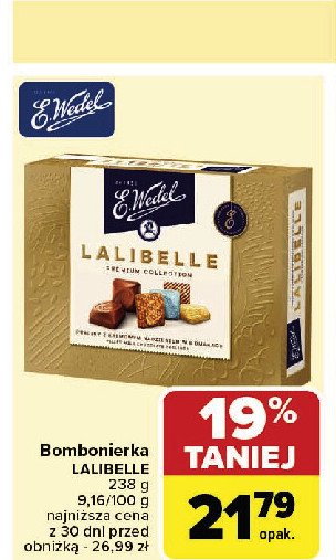 Bombonierka E. wedel lalibelle promocja w Carrefour Market