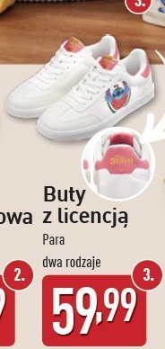 Buty damskie stitch promocja w Aldi