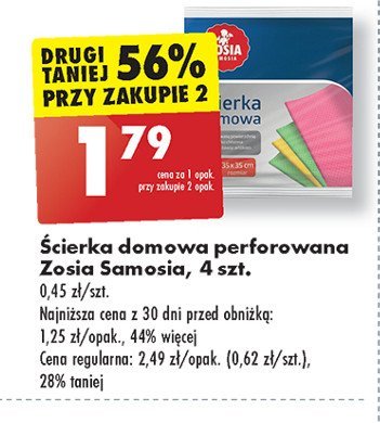 Ściereczki domowe perforowane Zosia samosia promocja