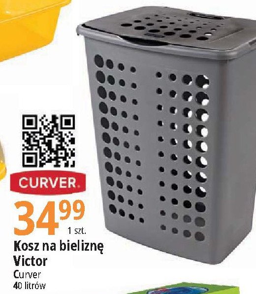 Kosz na bieliznę victor 40 l Curver promocja