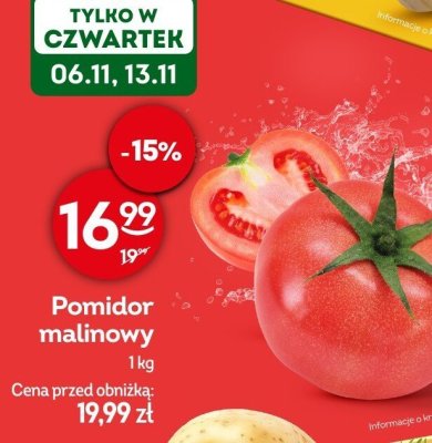 Pomidor malinowy promocja w Żabka