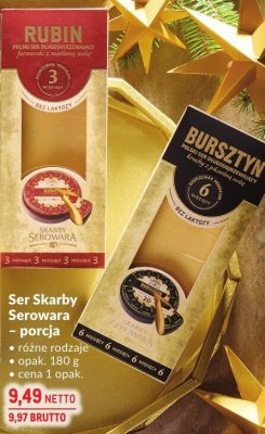 Ser Skarby Serowara - porcja różne rodzaje promocja w Makro