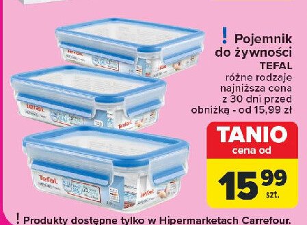 Pojemnik do żywnośći Tefal promocja