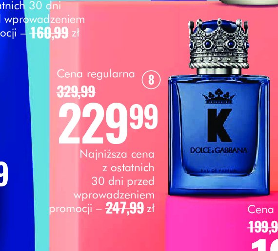 Woda perfumowana Dolce&gabbana king promocja