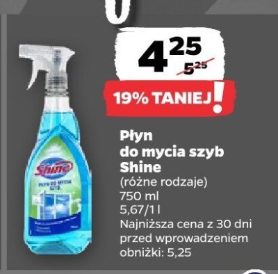 Płyn do mycia szyb różne rodzaje promocja w Netto