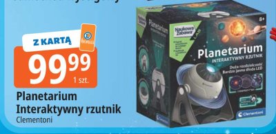 Planetarium Interaktywny rzutnik Clementoni promocja w Leclerc
