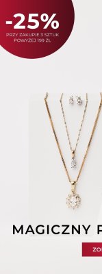 Biżuteria do -25% promocja w Briju